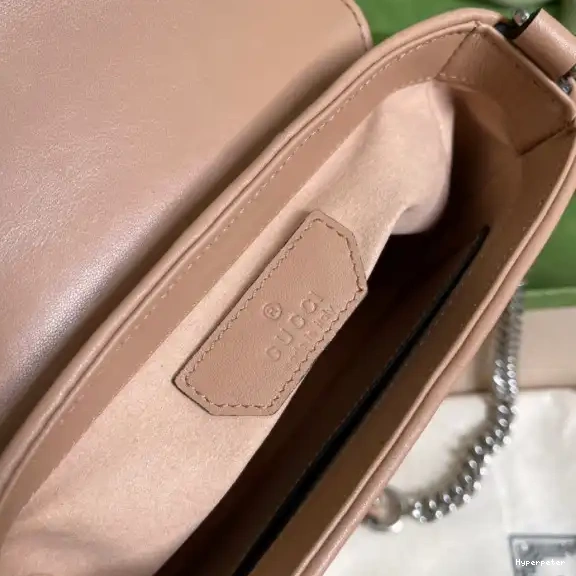 Hyper Peter GUCCI Bag Mini Marmont GG Top Handle 0602